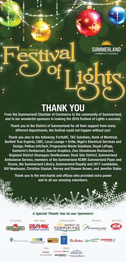 Summerland Festival of Lights